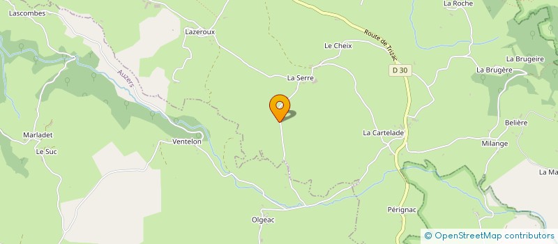 localisation de l'entreprise MONSIEUR CLAUDE DALMAS à SAIGNES