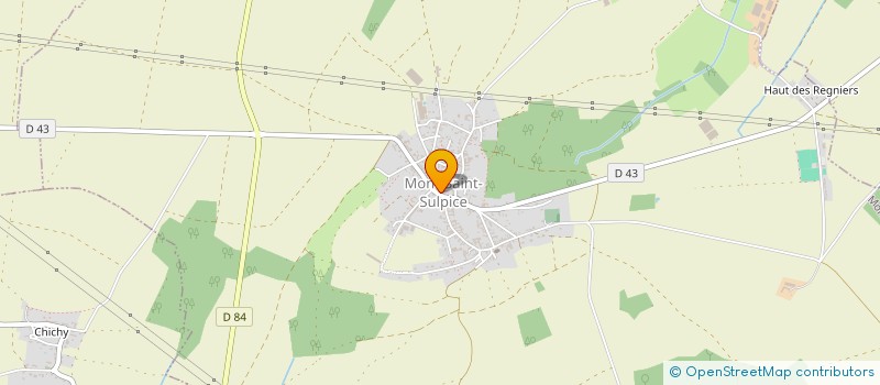 localisation de l'entreprise MONSIEUR CLAUDE DAMBLANC à MONT-SAINT-SULPICE