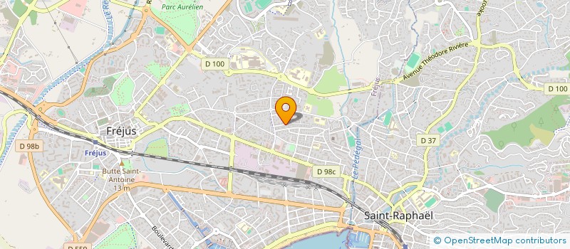 localisation de l'entreprise MONSIEUR CLAUDE DAMBRINE à FREJUS