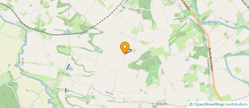 localisation de l'entreprise MONSIEUR CLAUDE DANIEL  NERAC