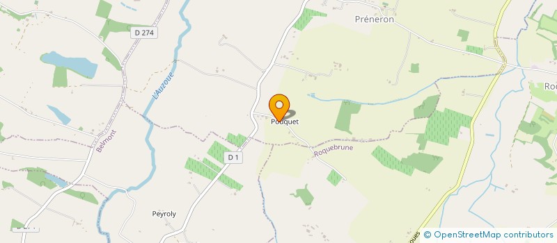 localisation de l'entreprise MONSIEUR CLAUDE DARMEAU  VIC-FEZENSAC