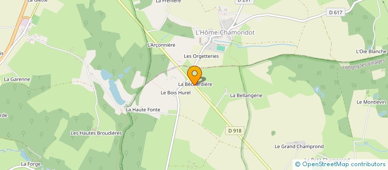 localisation de l'entreprise MONSIEUR CLAUDE DAVRIL à LONGNY LES VILLAGES