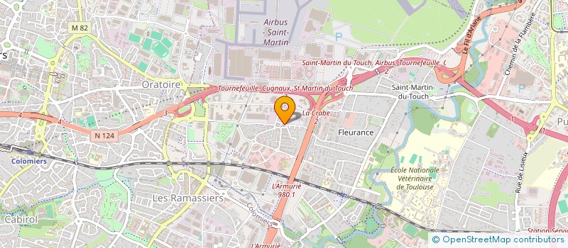 localisation de l'entreprise MONSIEUR CLAUDE DE STEPHANI à TOULOUSE