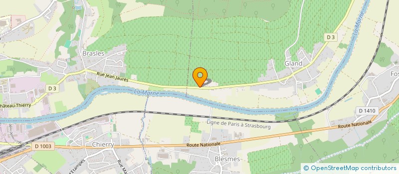 localisation de l'entreprise MONSIEUR CLAUDE DEBARLE  GLAND