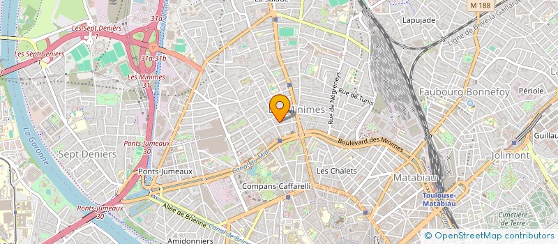 localisation de l'entreprise MONSIEUR CLAUDE DEBEAUQUENNE  TOULOUSE