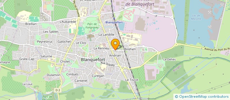 localisation de l'entreprise MONSIEUR CLAUDE DEBIN à BLANQUEFORT