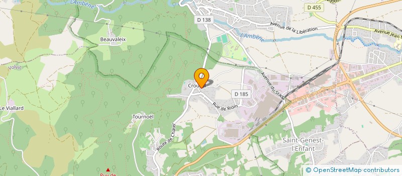 localisation de l'entreprise MONSIEUR CLAUDE DEBRAY  VOLVIC