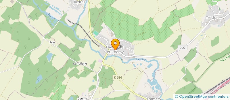 localisation de l'entreprise MONSIEUR CLAUDE DEGENNE  UNCHAIR