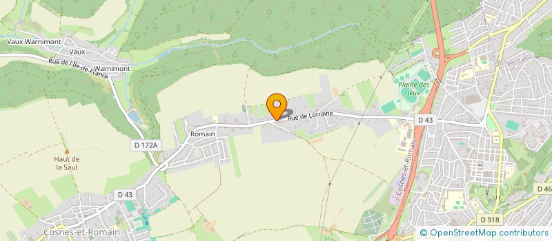 localisation de l'entreprise MONSIEUR CLAUDE DEHAYE  COSNES-ET-ROMAIN