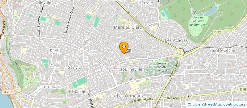 localisation de l'entreprise MONSIEUR CLAUDE DELAMARE  LE HAVRE