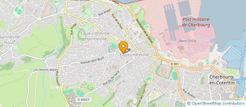 localisation de l'entreprise MONSIEUR CLAUDE DELAUNAY à CHERBOURG-EN-COTENTIN