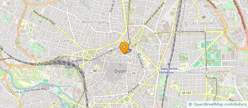 localisation de l'entreprise MONSIEUR CLAUDE DELIGNY à DIJON