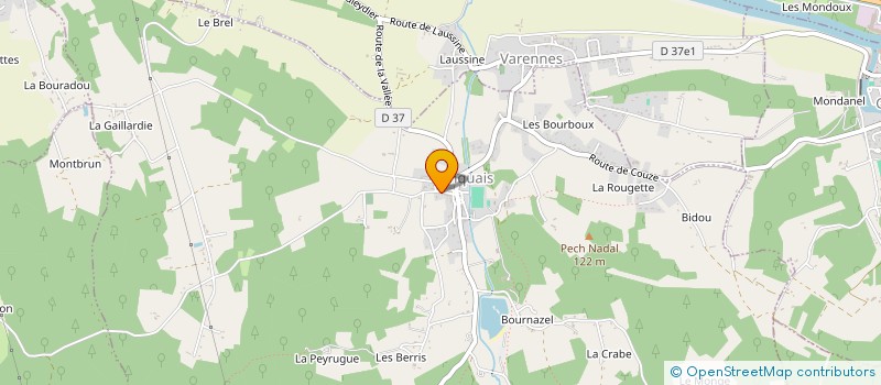 localisation de l'entreprise MONSIEUR CLAUDE DELMAS à BANEUIL