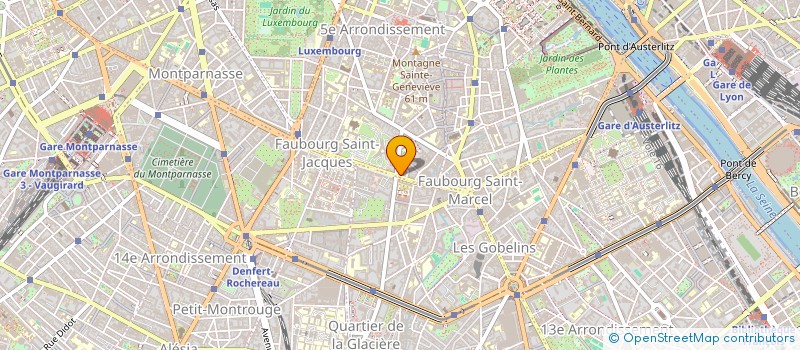 localisation de l'entreprise MONSIEUR CLAUDE DELMAS à PARIS