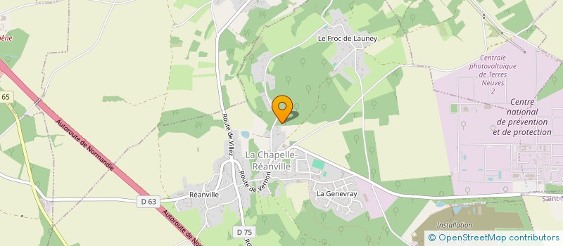 localisation de l'entreprise MONSIEUR CLAUDE DELMOTTE à LA CHAPELLE-LONGUEVILLE
