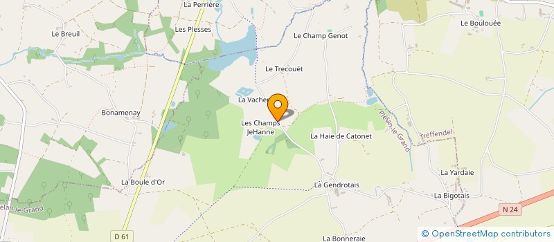 localisation de l'entreprise MONSIEUR CLAUDE DELOCHE  MAXENT