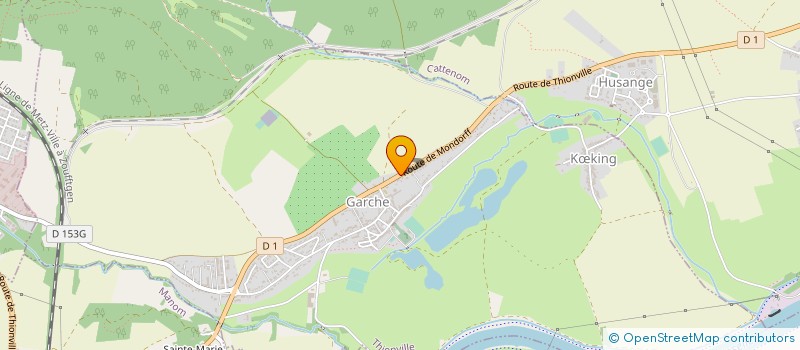 localisation de l'entreprise MONSIEUR CLAUDE DELPOSEN à THIONVILLE