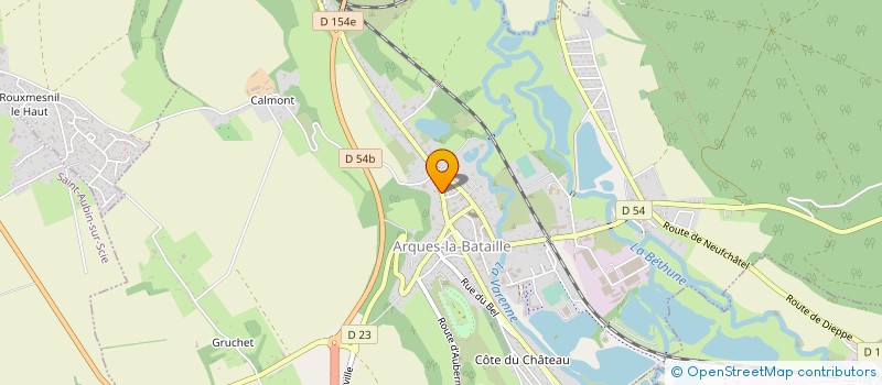 localisation de l'entreprise MONSIEUR CLAUDE DENIS à ARQUES-LA-BATAILLE