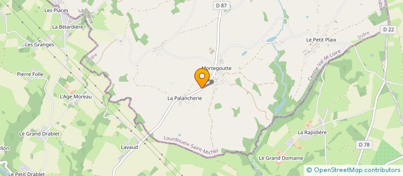localisation de l'entreprise MONSIEUR CLAUDE DENIS à LOURDOUEIX-SAINT-MICHEL
