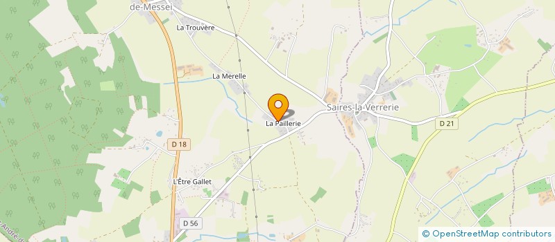 localisation de l'entreprise MONSIEUR CLAUDE DENIS à SAINT ANDRE DE MESSEI