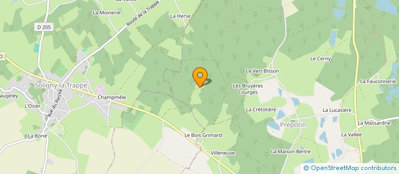 localisation de l'entreprise MONSIEUR CLAUDE DENIS à TOUROUVRE AU PERCHE