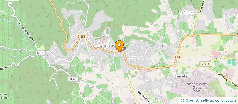 localisation de l'entreprise MONSIEUR CLAUDE DESBUQUOIS  GRIMAUD