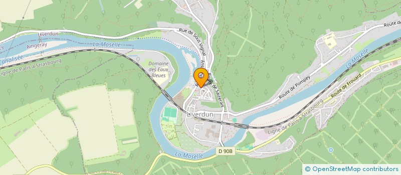 localisation de l'entreprise MONSIEUR CLAUDE DESCHIEN  LIVERDUN