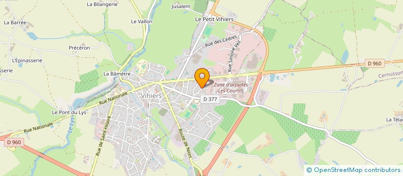 localisation de l'entreprise MONSIEUR CLAUDE DESHAIS à LYS-HAUT-LAYON