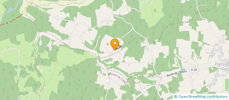 localisation de l'entreprise MONSIEUR CLAUDE DESMAISON  SAINT-MARCEL-DU-PERIGORD