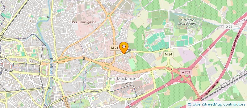 localisation de l'entreprise MONSIEUR CLAUDE DESMOULINS à MONTPELLIER