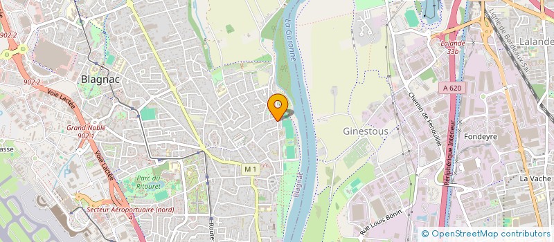 localisation de l'entreprise MONSIEUR CLAUDE DEVILLARD  BLAGNAC