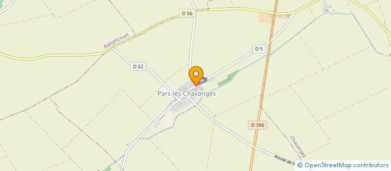 localisation de l'entreprise MONSIEUR CLAUDE DEVIVIER  PARS-LES-CHAVANGES