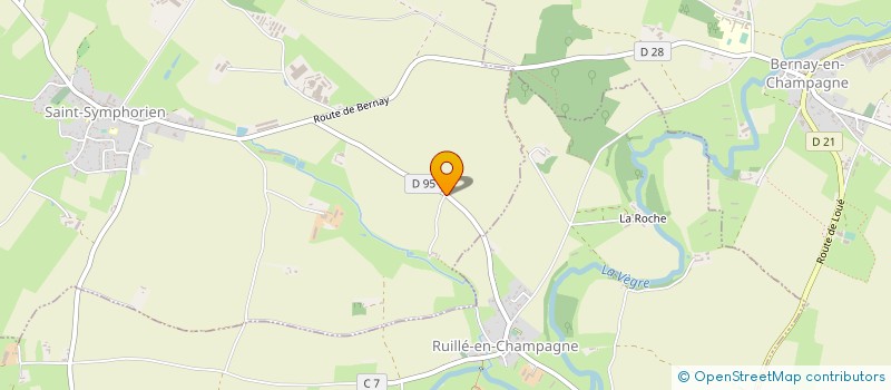 localisation de l'entreprise MONSIEUR CLAUDE DEZALAY  CURES