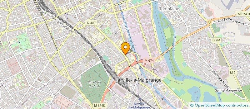 localisation de l'entreprise MONSIEUR CLAUDE DIMBLE à NANCY