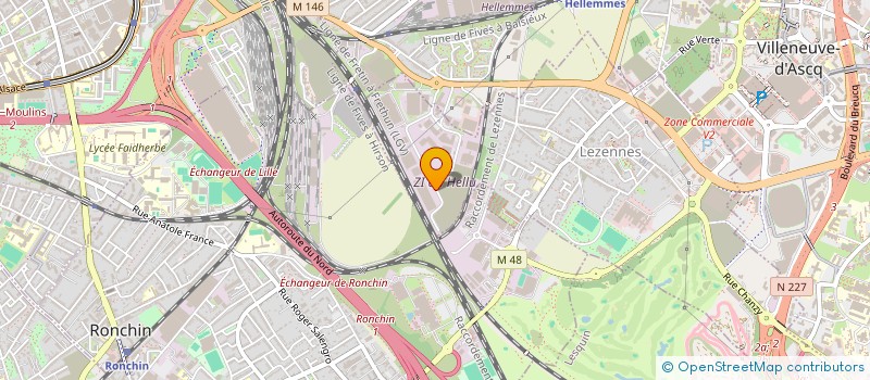 localisation de l'entreprise MONSIEUR CLAUDE DOISE à LILLE