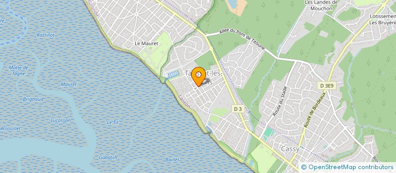 localisation de l'entreprise MONSIEUR CLAUDE DONIS  LANTON