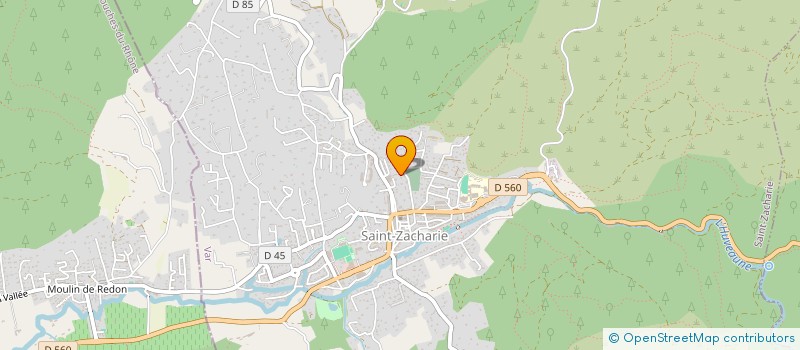 localisation de l'entreprise MONSIEUR CLAUDE DOUMENE  SAINT-ZACHARIE