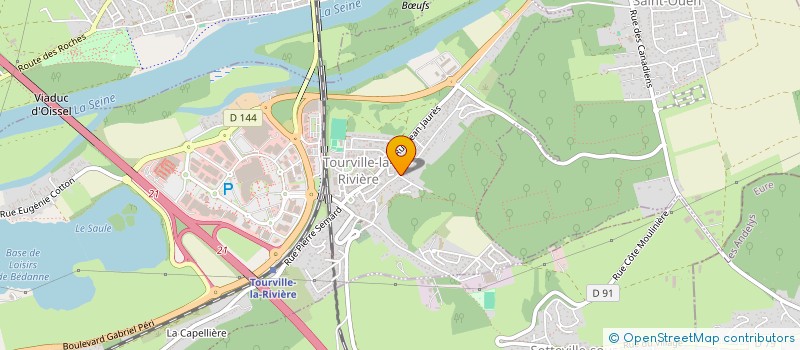 localisation de l'entreprise MONSIEUR CLAUDE DOURLEN  TOURVILLE-LA-RIVIERE