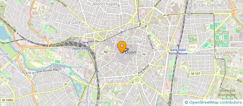 localisation de l'entreprise MONSIEUR CLAUDE DRIGOU à DIJON