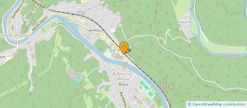 localisation de l'entreprise MONSIEUR CLAUDE DRUMEL  BOGNY-SUR-MEUSE