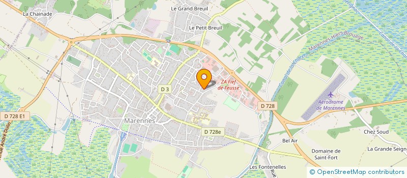 localisation de l'entreprise MONSIEUR CLAUDE DUBOIS à MARENNES-HIERS-BROUAGE