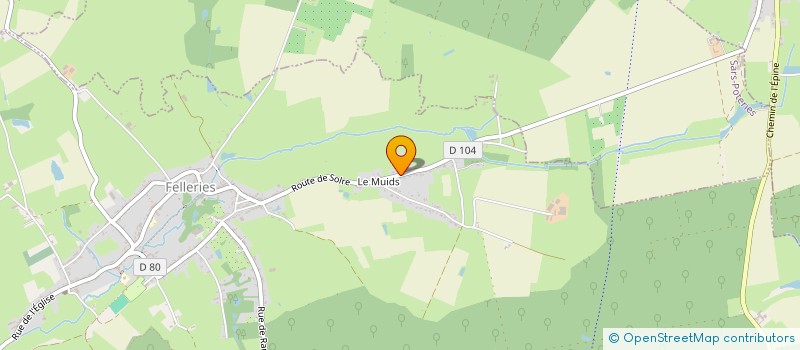 localisation de l'entreprise MONSIEUR CLAUDE DUBOIS  DIMECHAUX