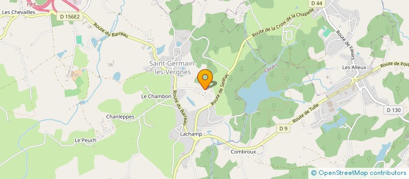 localisation de l'entreprise MONSIEUR CLAUDE DUBOIS  SAINT MEXANT