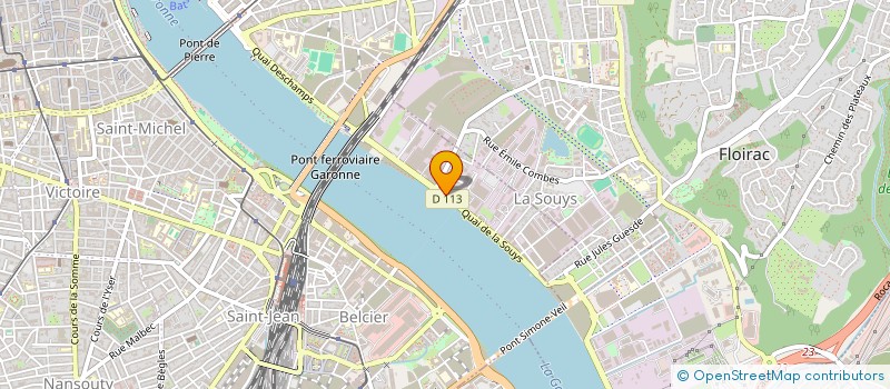 localisation de l'entreprise MONSIEUR CLAUDE DUBOS à BORDEAUX