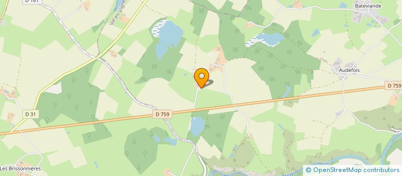 localisation de l'entreprise MONSIEUR CLAUDE DUCHEMIN  VAL EN VIGNES