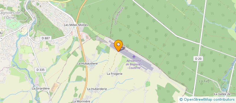 localisation de l'entreprise MONSIEUR CLAUDE DUGOUSSET à RIVES D'ANDAINE