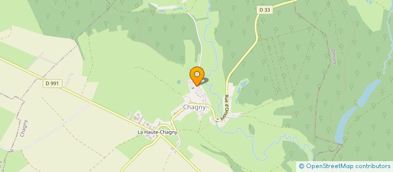 localisation de l'entreprise MONSIEUR CLAUDE DUPONT  CHAGNY