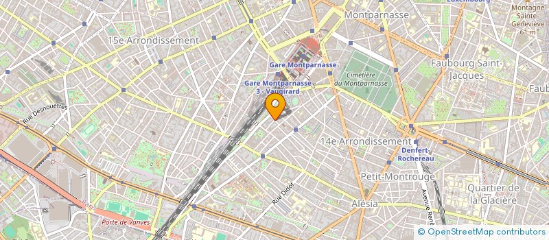 localisation de l'entreprise MONSIEUR CLAUDE DUVAL à PARIS