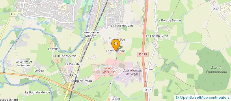 localisation de l'entreprise MONSIEUR CLAUDE DUVAL à BETTON