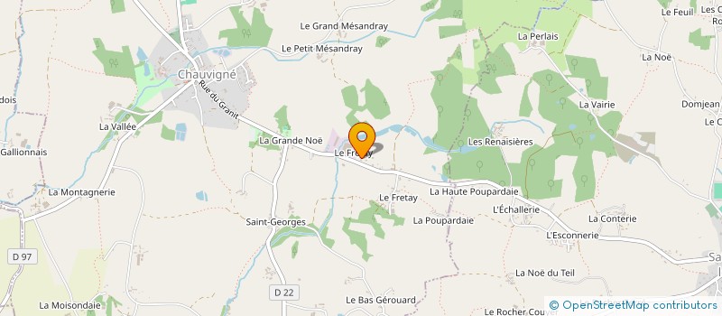 localisation de l'entreprise MONSIEUR CLAUDE DY  GAHARD